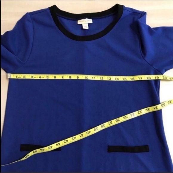 Appleseeds Blue Large 3/4 Sleeve Dress - Picture 5 of 7